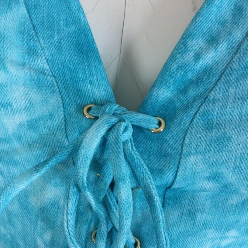 Michael Kors Swimsuit Turquoise Cruise 2020 - Picture 3 of 9